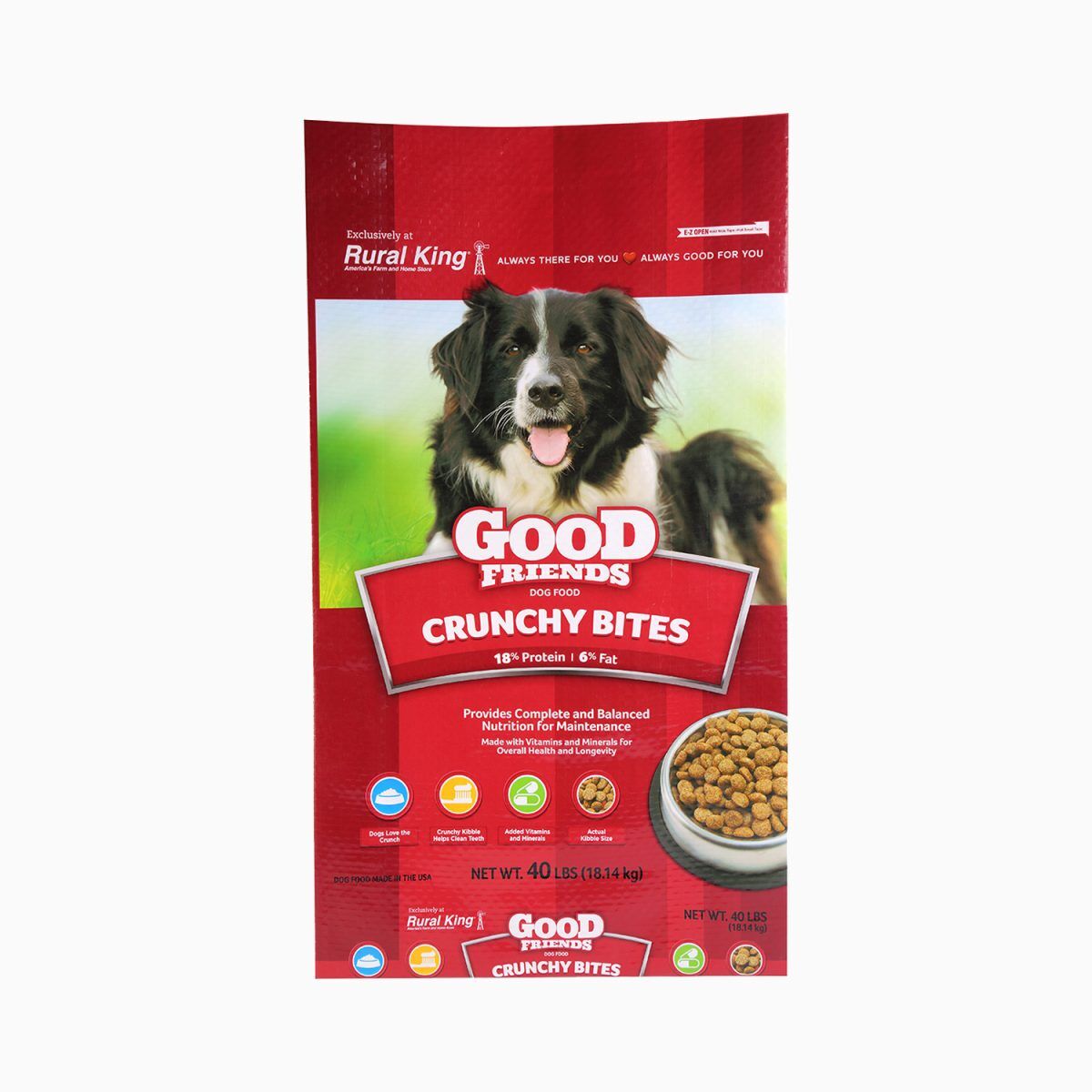 dog food bag, bopp bag, pet food bag